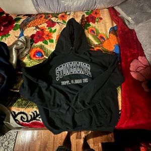 Stonehenge hoodie, black, men’s XL